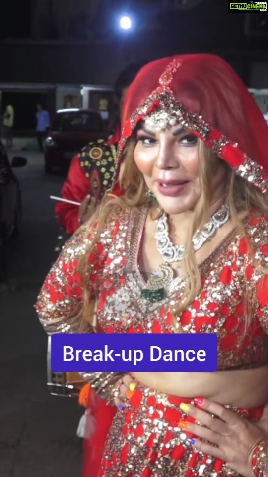 Rakhi Sawant Instagram - Reason why #RakhiSawant is dancing..👆🏻