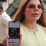 Rakhi Sawant Instagram - Rakhi Sawant spotted outside Gym in Andheri #RakhiSawant