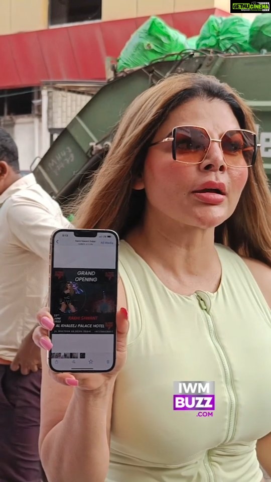 Rakhi Sawant Instagram - Rakhi Sawant spotted outside Gym in Andheri #RakhiSawant