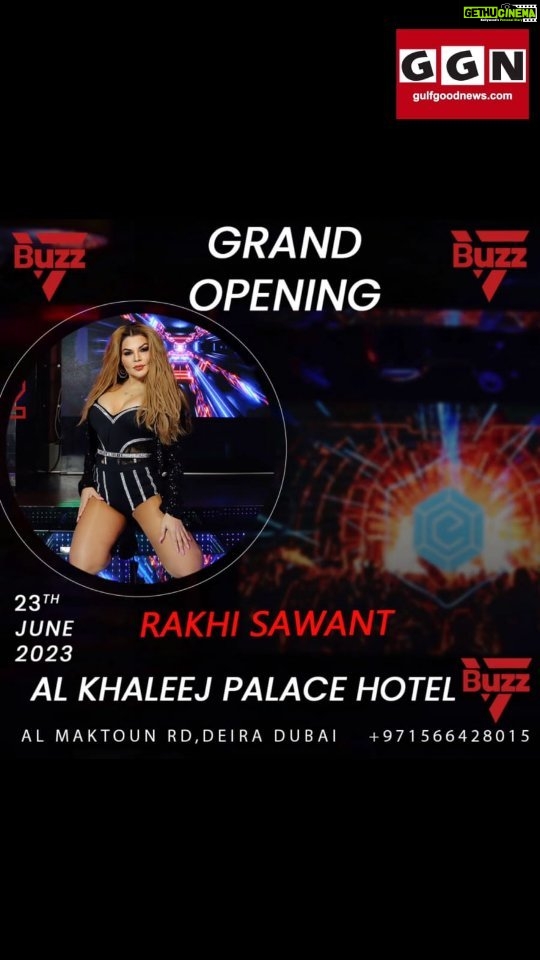 Rakhi Sawant Instagram - Rakhi Sawant New Club " Buzz" Grand Opening in Dubai on 23rd June 2023 at Khaleej Plaza @rakhisawant2511 @club_buzz @shanitigertsf @rakhisawantofficial @zayn.shahh @chandni.jutt @chandbabuofficial @aloebuttthappy @tulashapandey381 @mardan_boy.007