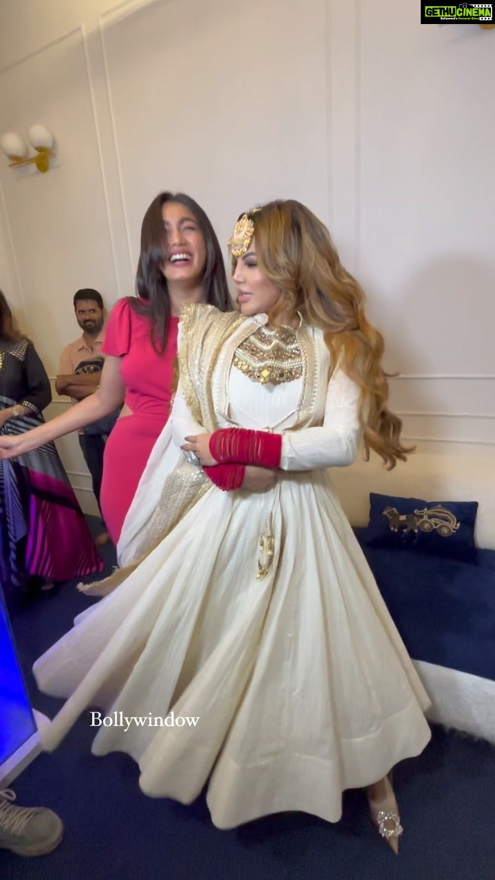 Rakhi Sawant Instagram - Rakhi Sawant & Sana Makbul Dancing Together ❤️🔥 . #rakhisawant #bollywindow #bollywood #celebrity #dance
