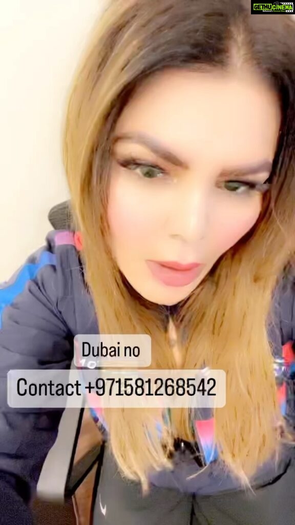 Rakhi Sawant Instagram - Contact on given number for more information