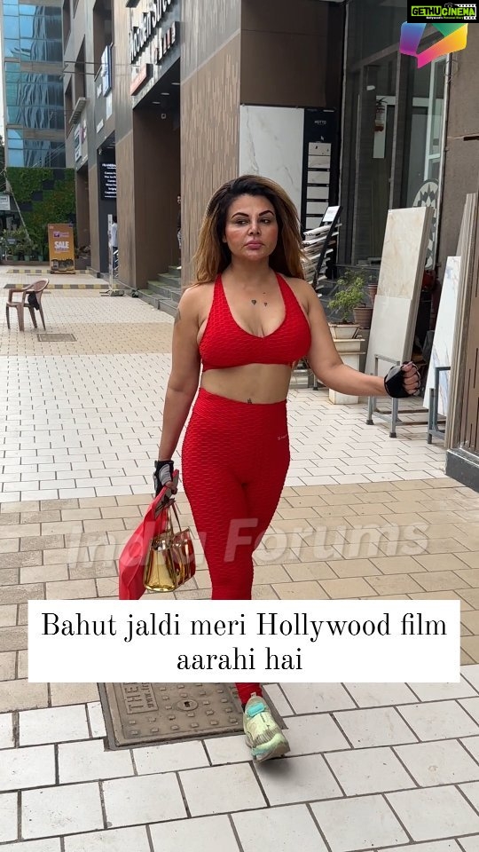 Rakhi Sawant Instagram - Rakhi Sawant says 'Bahut jaldi meri Hollywood film aarahi hai. Any guesses which film she is doing ? . . . #RakhiSawant #Tellywood #Televison #TellyCelebs #Tellybuzz