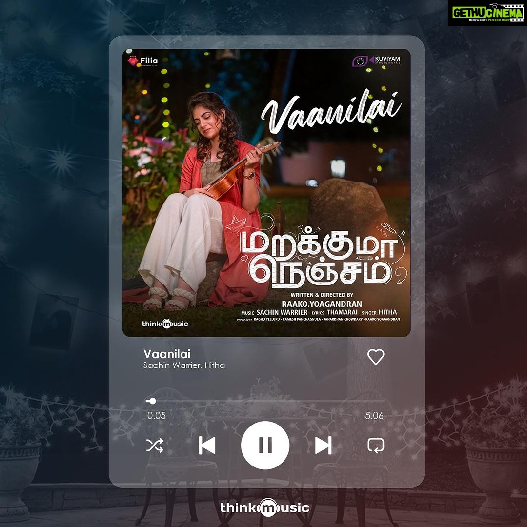 Rakshan Instagram - Weβve literally got this soulful melody on repeat! πΆβ₯οΈπ Starring @rakshan_vj @dheena_offl @actor_malina πΆ @warriersach π€ @officialhitha π @kavignarthamarai Directed by @yoagandran Produced by @filia.entertainment & @kuviyammediaworks