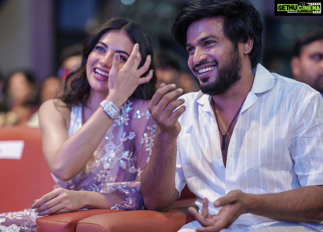 Rakshan Instagram - Room full of love .. One of my special day ... Marakkuma Nenjam audio launch, ❤️ thank you all 🥹