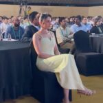Rakul Preet Singh Instagram - I love having interesting conversations and this was one of them ❤️ @the_economic_times #ETecomsummit