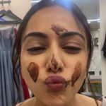 Rakul Preet Singh Instagram – Cos there is nothing that a yummy chocolate can’t solve .. Happpy world chocolate day !! ❤️ #eatbutwithmoderation