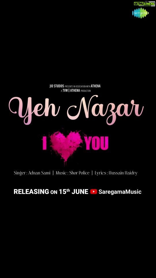 Rakul Preet Singh Instagram - Caution: #YehNazar can give you an overdose of love and romance 🥰✨ Watch the beautiful love story unfold on 15th June at Saregama Music Youtube Channel @officialjiocinema @rakulpreet @pavailgulati @akshay0beroi @nikmahajan #JyotiDeshpande @sunirkheterpal @gauravbose_vermillion @officialjiostudios @athenaenm @thevermillionworld @shorpolice @gauravchatterji @adnansamiworld @hussainhaidry