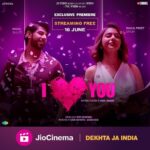 Rakul Preet Singh Instagram – Jab pyaar ban jaye obsession, toh kya hoga aise love story ka conclusion?
Find out in #ILoveYouOnJioCinema
#ILoveYou trailer drops 8 June.
@officialjiocinema
@rakulpreet @pavailgulati @akshay0beroi @nikmahajan #JyotiDeshpande @sunirkheterpal @gauravbose_vermillion @officialjiostudios @athenaenm @thevermillionworld @saregama_official