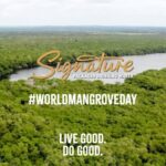 Rakul Preet Singh Instagram – This #WorldMangroveDay we bring to life the idea of living good while doing good. 
The mangrove regeneration project is our initiative to revive Odisha’s mangrove cover across 60 acres of coastal areas in the next 5 years.

Show your support by commenting with 💚 and join us to restore the Mangrove cover along our country’s coastlines. 

#MangrovesAreGood #OnewithNatureMySignature #LiveGood #DoGood #Changemakers #GreenvibesOnly