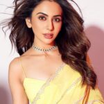 Rakul Preet Singh Instagram - Yellow yellow may not always be a dirty fellow 😝💛💛
