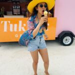 Rakul Preet Singh Instagram – Ice cream you scream 😜💙