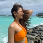 Rakul Preet Singh Instagram - Mermaid 🍊🧡 @makeplansholidays @patinamaldives #makeplansholidays #patinamaldives Patina Maldives