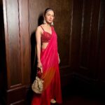Rakul Preet Singh Instagram - When comfort meets desi ❤️❤️ #weddingoutfit #danceaway Outfit @loka_byveerali Jewellery @razwada.jewels Bag @houseofvian Footwear @fizzygoblet Styled by @anshikaav Assisted by @roshiijain HMU @makeupbymanjari