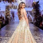 Rakul Preet Singh Instagram – The swirl 💕 in @gopivaiddesigns !! A walk to remember @timesfashionweek