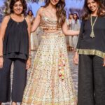 Rakul Preet Singh Instagram – The swirl 💕 in @gopivaiddesigns !! A walk to remember @timesfashionweek