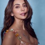 Rakul Preet Singh Instagram - I loved walking for the brand @gopivaiddesigns and enjoyed launching their SS23 collection FIZA with @timesfashionweek . Wearing a beautiful ethereal Lehenga from this collection FIZA which means summer breeze. The collection is soft, cool and easy to wear, full of mirrors and pastel colors, joyful and just perfect for Indian summer wedding!