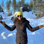 Rakul Preet Singh Instagram – Say cheese while you freeze 💕💕 @ourfinland @visitrovaniemi @apukkaresort @fameistastudios #vacaymode #finlanddiaries Apukka Resort Rovaniemi
