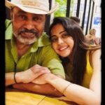 Rakul Preet Singh Instagram – Happpppy bdayyyyy to my one and only super hero ❤️ My Dad ❤️ no matter where iam and what I do I will always admire you for the superhuman you are.. you are my idol and I truly aspire to be half as intelligent and smart as you ❤️ here is wishing you the happiest , healthiest bdayyy .. here is also wishing you don’t eat sugar and cakes except for today 😝😝 love you sooo much ❤️❤️ @kayjay.singh
