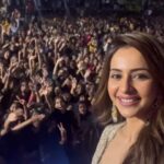 Rakul Preet Singh Instagram – Can’t express my emotions in words .. sooo much love that all of you continue to give me .. chennai you were beyond awesome❤️ thankyou and super grateful..