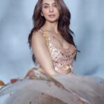 Rakul Preet Singh Instagram - I loved walking for the brand @gopivaiddesigns and enjoyed launching their SS23 collection FIZA with @timesfashionweek . Wearing a beautiful ethereal Lehenga from this collection FIZA which means summer breeze. The collection is soft, cool and easy to wear, full of mirrors and pastel colors, joyful and just perfect for Indian summer wedding!