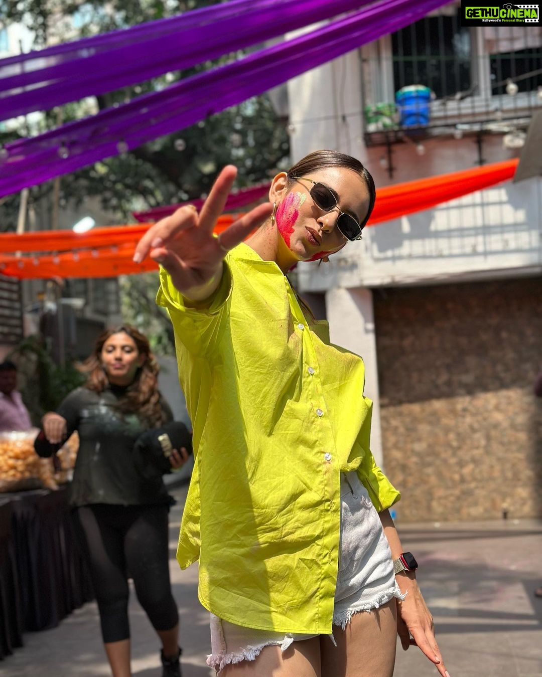 Rakul Preet Singh Instagram - Happpppy holi toh hai ❤️❤️