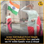 Rakul Preet Singh Instagram - #RepublicDay: For actor Rakul Preet Singh, Republic Day comes with a lot of emotions and nostalgia as it takes her back to the time when she watched the parade on television with her family. She is proud to accept that we, as a country, understand the meaning of celebrating the day in its true essence. “Whenever it has anything to do with any patriotic event or day, I feel very proud. I’m actually a hardcore patriotic person coming from an army background,” says Rakul as she poses at the India Gate exclusively for HT City. Interview by: @sugandharawal @hindustantimes Photos by @manojverma.4 #rakulpreetsinghofficial #rakulpreetsingh #republicdayindia #republicday #patriotism #indiagate #nationalflag #tricolor #HTCity #HTCityshowbiz #Instagramalgorithm #Bollywood #bollywoodnews #bollywoodupates