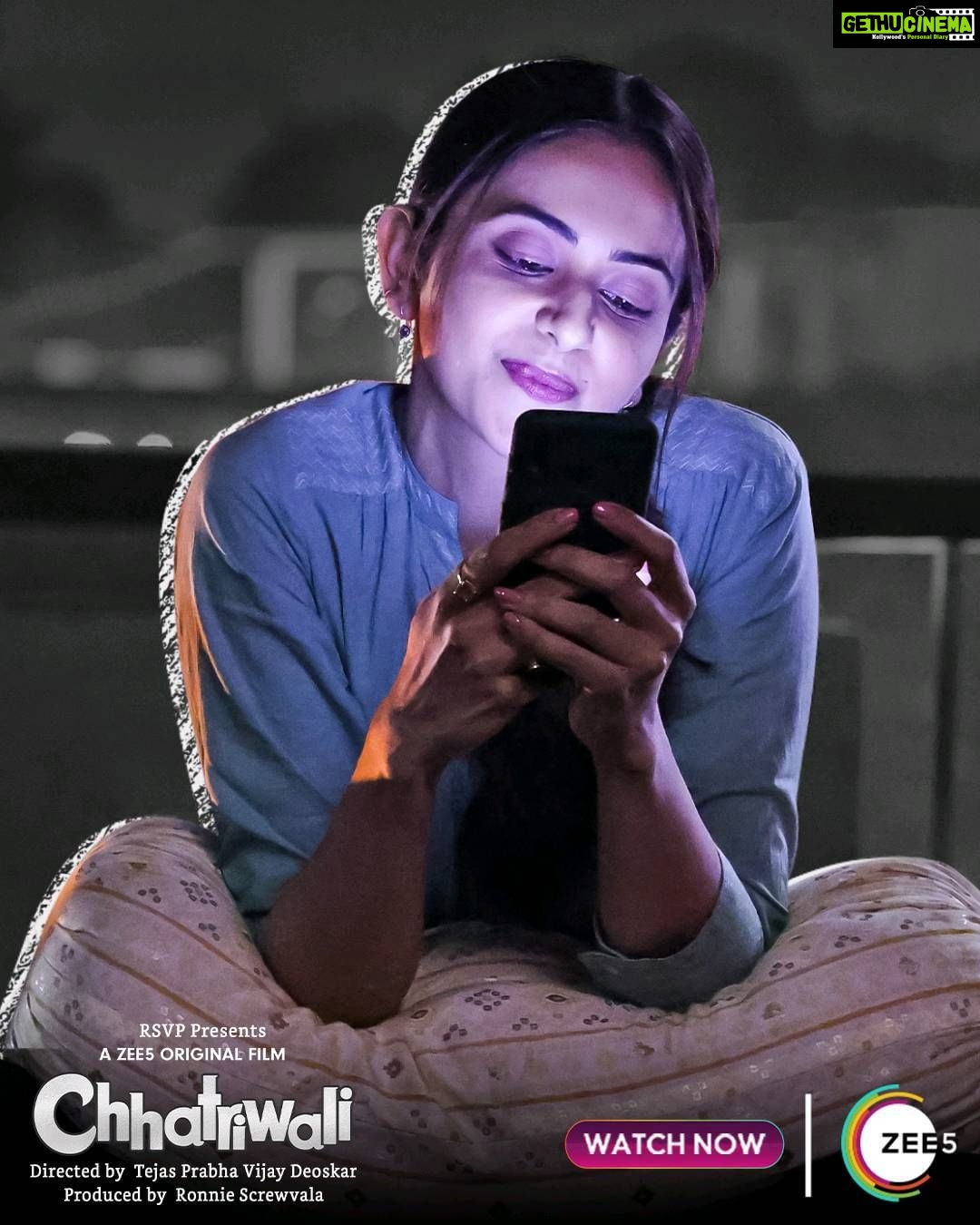 Rakul Preet Singh Instagram - Extremely grateful and humbled by seeing all the love coming in for #Chhatriwali Watch it now only on #ZEE5.