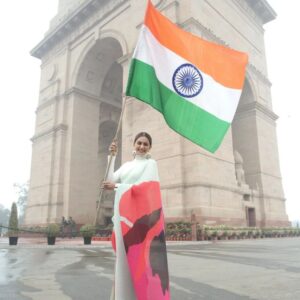 Rakul Preet Singh Instagram - #RepublicDay: For actor Rakul Preet Singh, Republic Day comes with a lot of emotions and nostalgia as it takes her back to the time when she watched the parade on television with her family. She is proud to accept that we, as a country, understand the meaning of celebrating the day in its true essence. “Whenever it has anything to do with any patriotic event or day, I feel very proud. I’m actually a hardcore patriotic person coming from an army background,” says Rakul as she poses at the India Gate exclusively for HT City. Interview by: @sugandharawal @hindustantimes Photos by @manojverma.4 #rakulpreetsinghofficial #rakulpreetsingh #republicdayindia #republicday #patriotism #indiagate #nationalflag #tricolor #HTCity #HTCityshowbiz #Instagramalgorithm #Bollywood #bollywoodnews #bollywoodupates