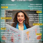 Rakul Preet Singh Instagram - I’m so humbled , so thankful and grateful for all the positivity around sanya’s character.. I took up this role because women’s health issues really touched me .. A biggggg Thankyou to the team who trusted with with helming the project @ronnie.screwvala @soniyeah22 @tejasdeoskar @eshaanphadnis @rsvpmovies @anshikaav ❤️.. today I have an ear to ear smile cos that conviction seems worth it ❤️🙏🏻 thankyou thankyou all! Keep watching #chhatriwalionzee5