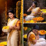 Rithika Tamil Selvi Instagram - 1st Onam 🌼🌺 #onam23 #onam #onamcelebration #onamsaree #firstonam #firstonamtogether😍❤️ #onam2023 #kerala #keralagodsowncountry #keralabride #weddingjewellery #jewelry #trending #trendingnow #onamphotoshoot #rithika #rithikatamilselvi #tamil_rithika #vijaytelevision #trendingupdates #tamilserial