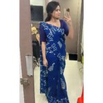 Rithika Tamil Selvi Instagram - Happy morning everyone 💙🫶🏻 . . . . #morningselfie #mirrorselfie #tamil_rithika #morningvibes #rithikatamilselvi #baakiyalakshmi_serial #amirthabaakiyalakshmi #vijaystars #vijaytelevision
