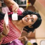 Roshini Haripriyan Instagram – தேநீர் காதல ☕️ 

📷 @navin.appu 

#roshniharipriyan 
#teatime