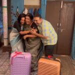 Rupali Ganguly Instagram - Unrehearsed Uncoordinated Unabashed Joshi madness and enthusiasm for Anupamaa going to Amreecaaaaa ❤️🇺🇸🌎💵 Our first reel together ❣️ #trendingreels #reelkarofeelkaro #reelitfeelit #rupaliganguly #instagood #anupamaa #jaimatadi #jaimahakal