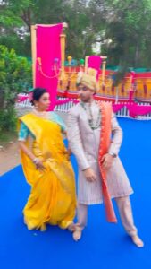 Rupali Ganguly Instagram - Mere Samar ki shaadi hai 💃😍 Aana zaroor 🙏🏻🙏🏻 Anupamaa every night 10pm @starplus ❤️ 🧿🧿🧿 @himanshugadani thank u for shooting this for us 🤗🙏🏻 #anupamaa #rupaliganguly #sagarparekh #samar #trendingreels #reelitfeelit #reelkarofeelkaro #instagood #blessed #gratitude #jaimatadi #jaimahakal @directorskutproduction @rajan.shahi.543 @ketswalawalkar