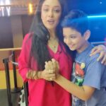 Rupali Ganguly Instagram – Mommies Day Special = Bowling with Rudransh!! 🤩❤ 
.
.
.
#MothersDay #familytime #momson #special #blessed #love #bowling #feelkaroreelkaro #feelitreelit #reelsvideo #jaimatadi #jaimahakal #rupaliganguly