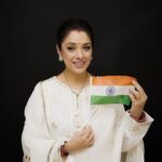 Rupali Ganguly Instagram - Celebrating my country, my India, not just on one day but everyday... Always grateful and proud to be an Indian!🇮🇳 #MeraBharatMahaan . . Styled By: @nehaadhvikmahajan Outfit: @neerusindia . . #ProudIndian #Gratitude #India #happy #Independenceday #Indian #love #grateful #proud #bharat #anupamaa #rupaliganguly #jaimatadi #jaimahakal
