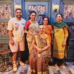 Rupali Ganguly Instagram – Loook at my nani just loook at her And how much is she in love with Anupama and looook how I am not getting any attention!

But jokes apart @rupaliganguly was sweeet enough to make this happen. 
And we had a very very fun shoot 
So stay tuned for this :) Mumbai, Maharashtra