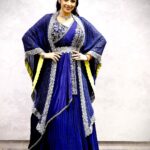 Rupali Ganguly Instagram - Count the blessings 🙏🏻💙 🧿🧿🧿 #anupamaa #wonderwoman #awards #anupamaa #rupaliganguly #instagood #jaimatadi #jaimahakal HMU @stylistsony @jayprakashpal20 Outfit by @onaya_official @connectedforfashion Jewellery by @gehnajewellers1 Stylist @shrushti_216