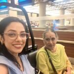Rupali Ganguly Instagram - Vacaymode on 💃🥰Mummy Chali Mauritius 🇲🇺💃 (A very special trip …. My mummys first time outside India ❤️🧿🧿🧿) #mauritius #vacaymode #vacation #mummy #rupaliganguly #anupamaa #instagood #traveldiaries #airportdiaries #t2 Mauritiusnow #jaimatadi #mumbaiairport #airmauritius #jaimahakal #rudranshverma @rajaniganguly @vijayganguly Styled by @thedotdiary @thedottstyle Outfit by @richagoenka