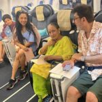Rupali Ganguly Instagram – Vacaymode on 💃🥰Mummy Chali Mauritius 🇲🇺💃

 (A very special trip …. My mummys first time outside India ❤️🧿🧿🧿)

#mauritius #vacaymode #vacation #mummy #rupaliganguly #anupamaa #instagood #traveldiaries #airportdiaries #t2 Mauritiusnow #jaimatadi #mumbaiairport #airmauritius #jaimahakal 

#rudranshverma @rajaniganguly 
@vijayganguly 

Styled by @thedotdiary @thedottstyle
Outfit by @richagoenka