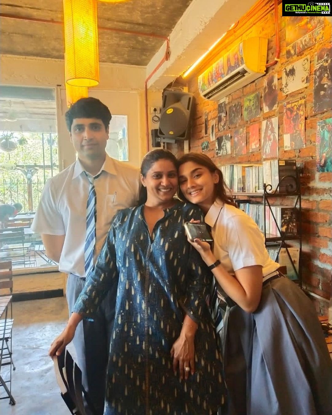 Saiee Manjrekar Instagram - One year to Major. A whole year. Uff how time flies…. An experience I will never forget and a story that will remain etched in my heart for life. I met @adivisesh a few days ago and he said I looked different and to that I just want to say I feel different too, after Major I feel more confident, more caring, and so much stronger and thank you for that, thank you for making me and giving me Isha, forever grateful. @joinprakashraj sir and @revathyasha ma’am for being so inspiring and kind. @sashikirantikka for being the most wonderful director one could ask for. Patient, calm, incredible. @gmbents @aplussmovies @sonypicsfilmsin @namratashirodkar @urstrulymahesh for giving this movie the platform and voice it needed and so much more. @sharathwhat for being the coolest producer and the most fun loving , crazy positive energy person ever. @sobhitad for being the kindest and wisest person I’d met in a long time and inspiring me. @khandelwal_neha for being there every step of the way. @rekhaboggarrapu for making it such fun to be on set and off set too. @vamsipatchipulusu for making the film look just perfection and obv having tons of fun on set. Vinvin and Dindin for the 2-3-4-5 punch system (they’re not real punches, metaphorical ones). Thank you to everyone, the cast, the crew, everyone involved❤️ Last but not the least in the slightest, so much love and respect for Maj Sandeep, his parents, his story and everyone that has been part of it @mrinal_munnu @vinaysirigineedi @kodatipavankalyan @gabbarni ……… ps sorry if I missed anyone🥹❤️