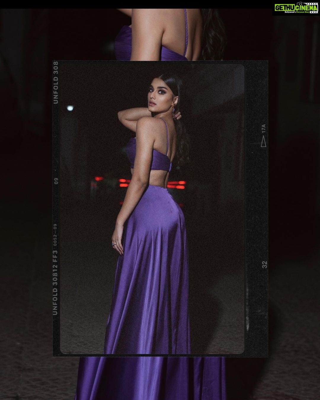 Saiee Manjrekar Instagram - 🔮 Shot by @daksh_hemdev Styling @anishagandhi3 @rochelledsa Makeup @mitavaswani Hair @sofiexhmu___ Outfit @pinupbyastha Footwear @sana.k.official Jewellery @esmecrystals @ascend.rohank