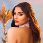 Saiee Manjrekar Instagram - 🦦 is my new fav emoji Genius behind the 📸 @tejasnerurkarr Styled by @stacey.cardoz Hair @sofiexhmu___ Makeup @mitavaswani Wearing @chiselbymr Bling @ayanasilverjewellery For #Filmfare ✨