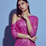 Saiee Manjrekar Instagram - 🎟️ Outfit - @houseofneetalulla Jewellery- @anmoljewellers Shoes - @louboutinworld Makeup - @makeup_hairbynidhi Hair - @sofiexhmu___ Styled by - @who_wore_what_when Photographer - @kevinsheth