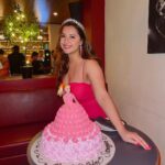 Sanaya Pithawalla Instagram - Barbie themed birthday dump part 1 🫶🏻 Wearing a customised @maisolos.world dress ♥️ Make up @nancypamnanimua 😘 Hair @makeupandhairbydisha The BlueBop Cafe