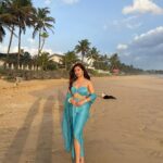 Sanaya Pithawalla Instagram - This is what turning your dreams into reality looks like ♥️ Exactly how I wanted to spend my birthday . By the beach in another country living my life queen size!! Thank you to @tribeescapes for making my birthday so so beautiful and wholesome . #happybirthdaytome ✨🌺 🏝️ Location @ten30.hikkaduwa ♥️ Wearing @maisolos.world thank you for making such a pretty bday outfit for me 🤗 Sri Lanka