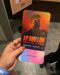 Sanaya Pithawalla Instagram - Never thought this would happen!
Not a fan girl for many , but man this guy has my ♥️
Been a fan right since I heard his first track!
Spent the whole lockdown listening to his songs on loop and AP has jus somehow played such an important part when it comes to music in my life .
The first concert I ever attended in life was his and got to witness his magic on screen yesterday and got to meet him in person too.
Couldn’t have asked for anything better !
Love you @ap.dhillxn ♥️ your a star and can’t wait to see the magic you keep creating for the world 🤗
@primevideoin @talentgram.agency