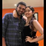 Sayyeshaa Saigal Instagram - Mine! 🧿❤️ @aryaoffl #husbandandwife#love#dinner#mine#forever#couple#instagram#cuddles#mommyanddaddy