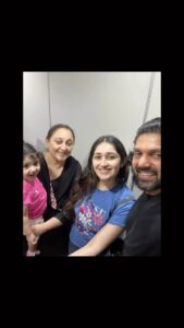 Sayyeshaa Saigal Instagram - Airport mini vlog! ❤️🧿 

#travel#family#love#makingmemories#reels#instagram#minivlog